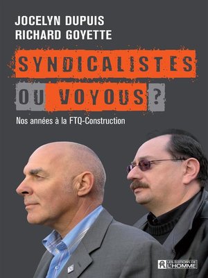 cover image of Syndicalistes ou voyous?